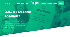 Desktop Screenshot of migue.com.br